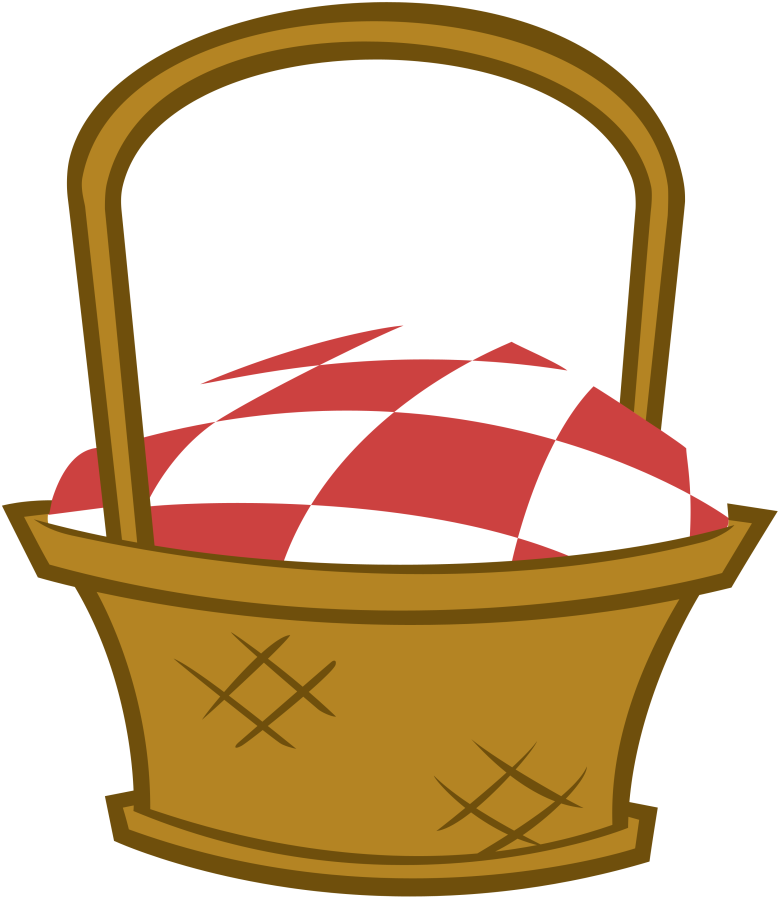 Little Red Riding Hood Basket Clipart (830x949)