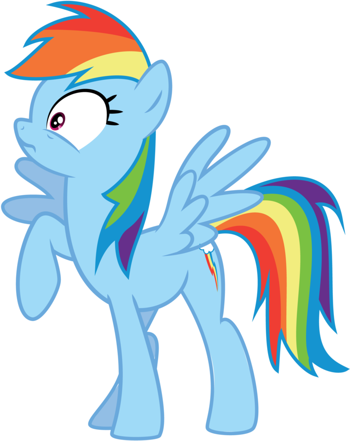 What The Hell Rainbow Dash Vector By Gear Grinder Spapv - Mlp Rainbow Dash Scared (1024x1024)
