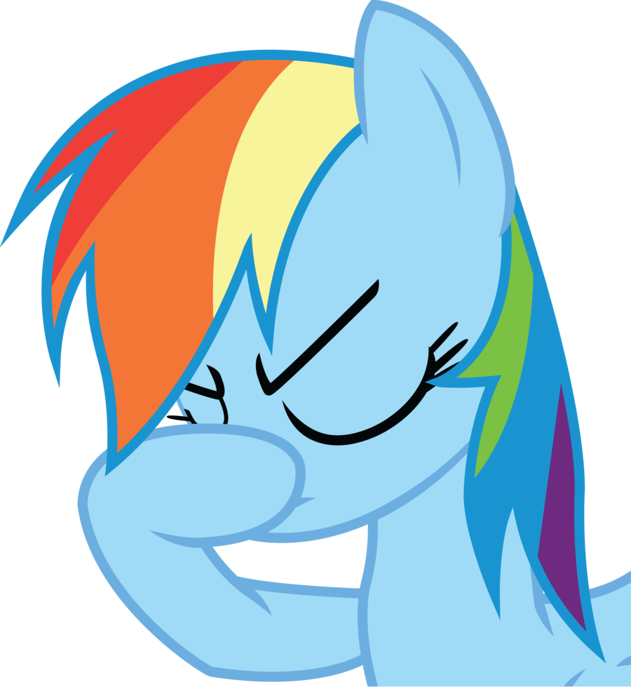 Dash Face Hoof By Rainbowderp98 Dash Face Hoof By Rainbowderp98 - Rainbow Dash Hoof Face (900x979)