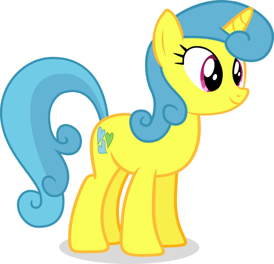 My Little Pony Вектор - Lemon My Little Pony (910x878)