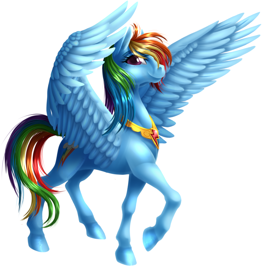 Original My Little Pony Rainbow Dash - Original My Little Pony Rainbow Dash (880x908)