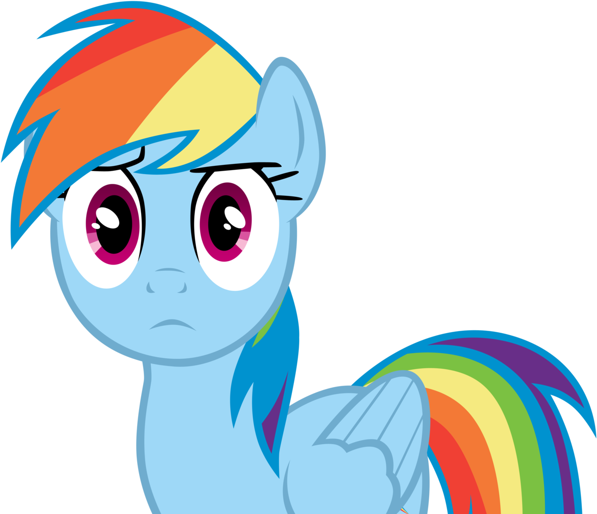 Rainbow Dash Doesn T Understand By Mrlolcats17 On Deviantart - Mlp Rainbow Dash Hypnosis (1280x1104)