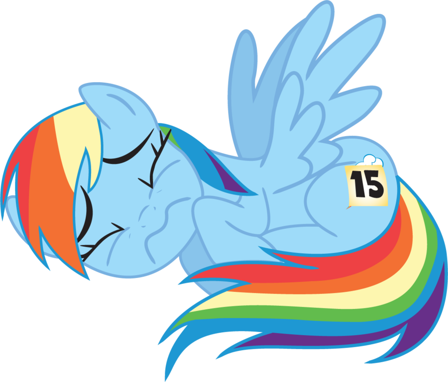 Rainbow Dash Frightened By The3javi - My Little Pony Cupcakes Fanfic (900x768)