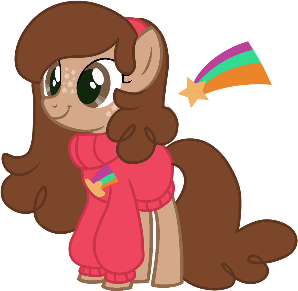Unicorn-mutual, Clothes, Cute, Earth Pony, Female, - Cartoon (1066x1024)