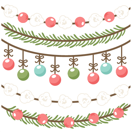 Christmas Borders Scrapbook Clip Art Christmas Cut - Christmas Ornament Border Clipart Free (432x432)