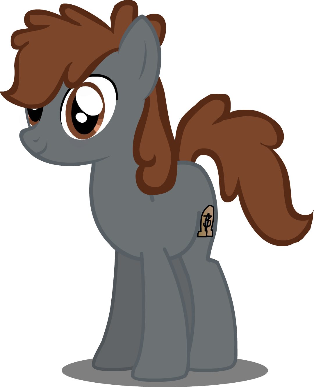 Dipper Pony Puppet By Hawkon101 - Dipper Pines No Hat (1080x1334)