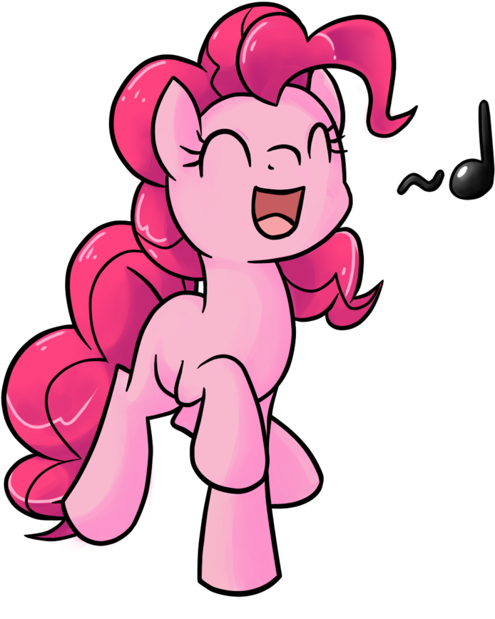 Singing Pinkie Pie By Llamacheesecake - Pinkie Pie (854x936)