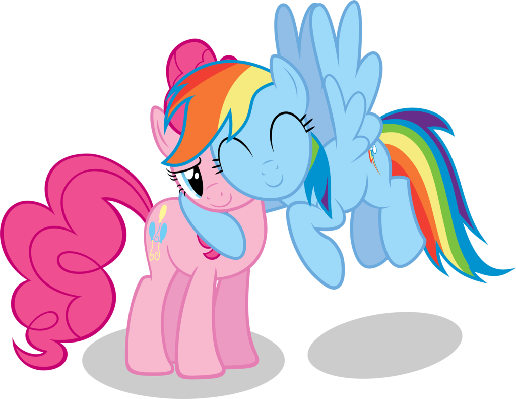 Mabel Pines - Pinkie Pie Rainbow Dash (1024x791)