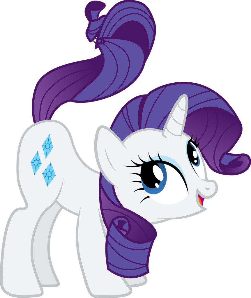 My Little Pony - Rarity Mlp Tail (862x1024)