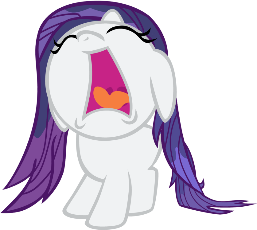 Rarity Sunset Shimmer Sweetie Belle Pony Purple Violet - Pinkie Pie And Rarity Crying (900x883)