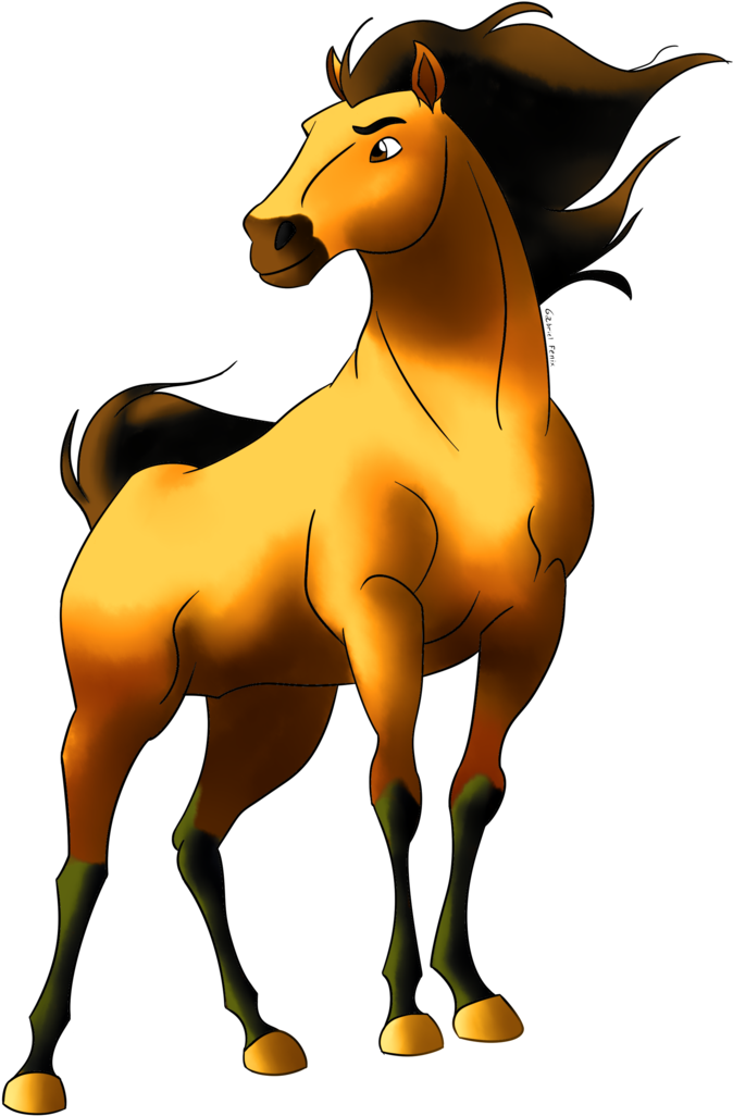 Spirit Stallion Of The Cimarron By Gabrielfenix-d9dzxgn - Spirit The Horse (707x1130)
