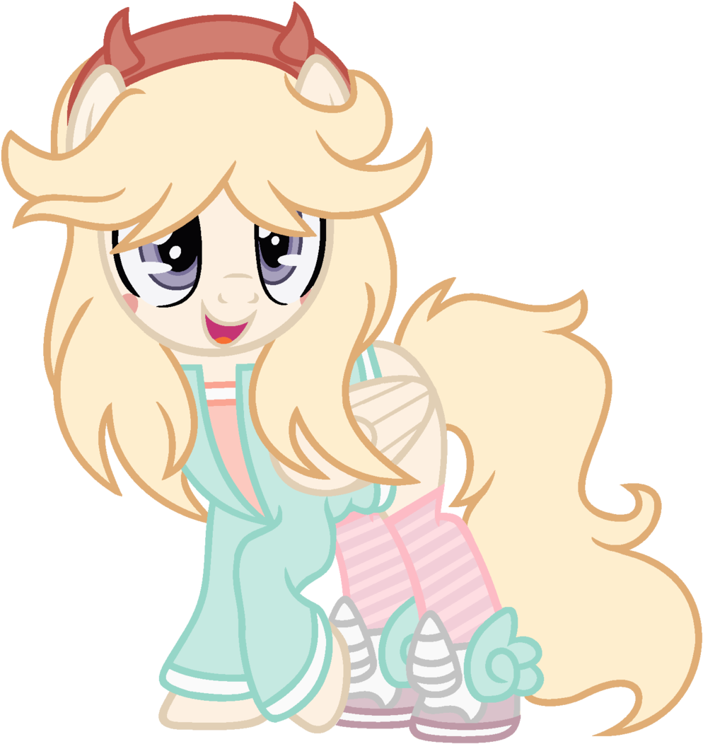 Pony Star Butterfly - Star Vs. The Forces Of Evil (1024x1079)