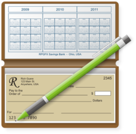 A Blank Check Auto Loan Is A Pre-approved Loan - Checkbook Icon (480x480)