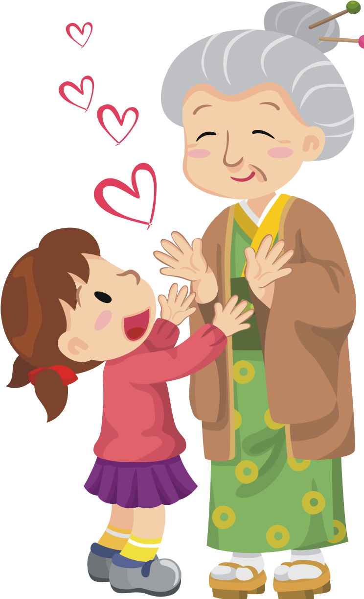 Respect Clip Art For Kids - Marriage Anniversary Wishes For Grandparents (744x1222)