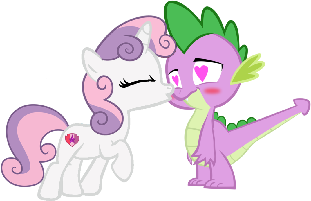 Spikebelle Png - Spike Sweetie Belle (1110x719)