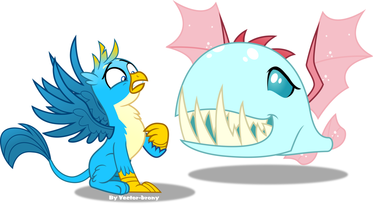 Gallus And Ocellus By Vector-brony - Vector Brony (1207x661)