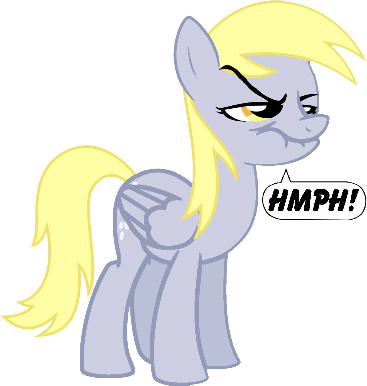 Pony Derpy Hooves Horse Mammal Vertebrate Horse Like - Meme (1350x1350)