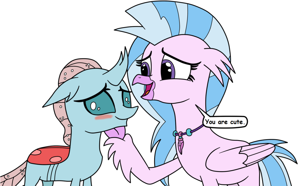 Silverstream X Ocellus By Eagc7 - Mlp Silverstream Deviantart (1024x673)