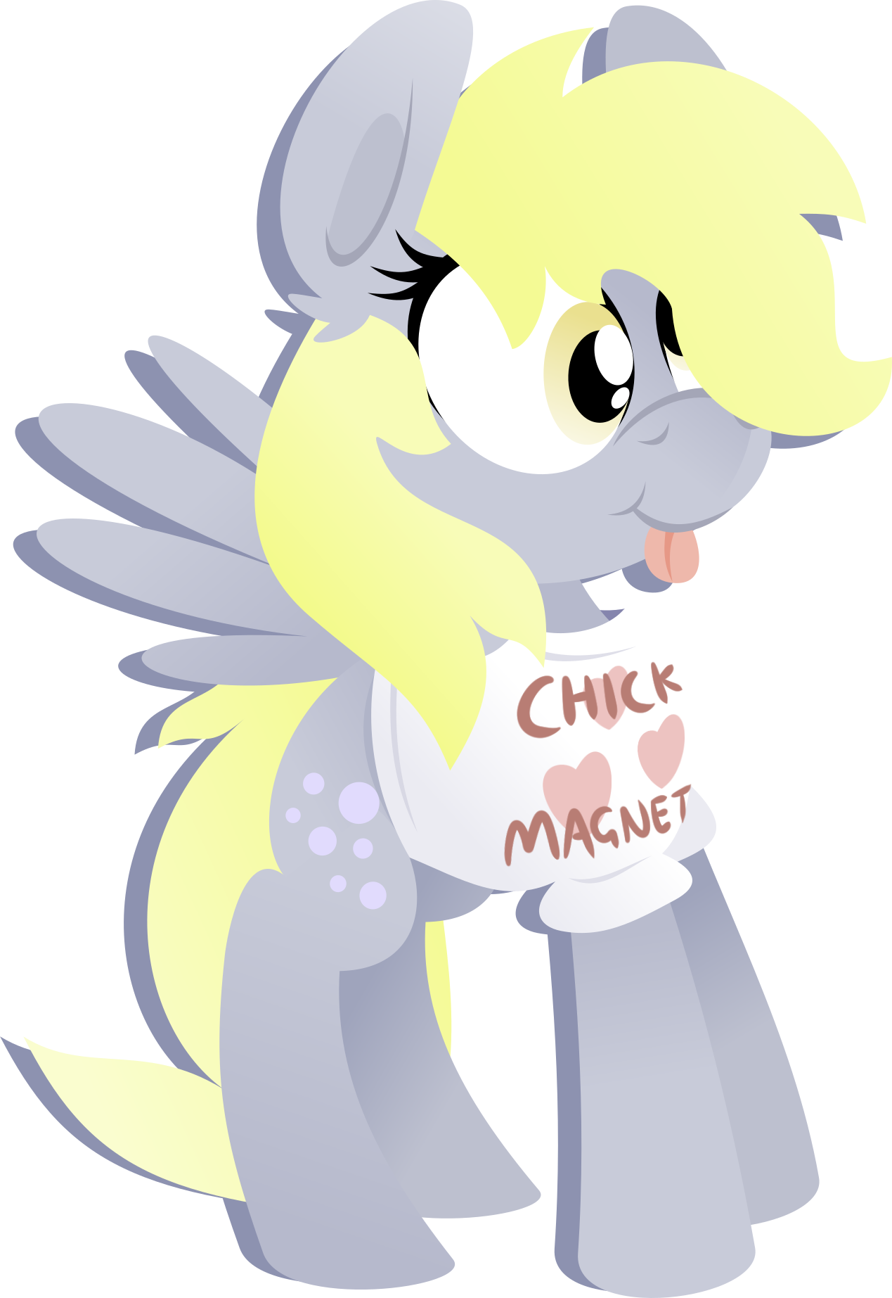 Chic Magnet Derpy Hooves Pony Cartoon Mammal Horse - Cartoon (1269x1845)