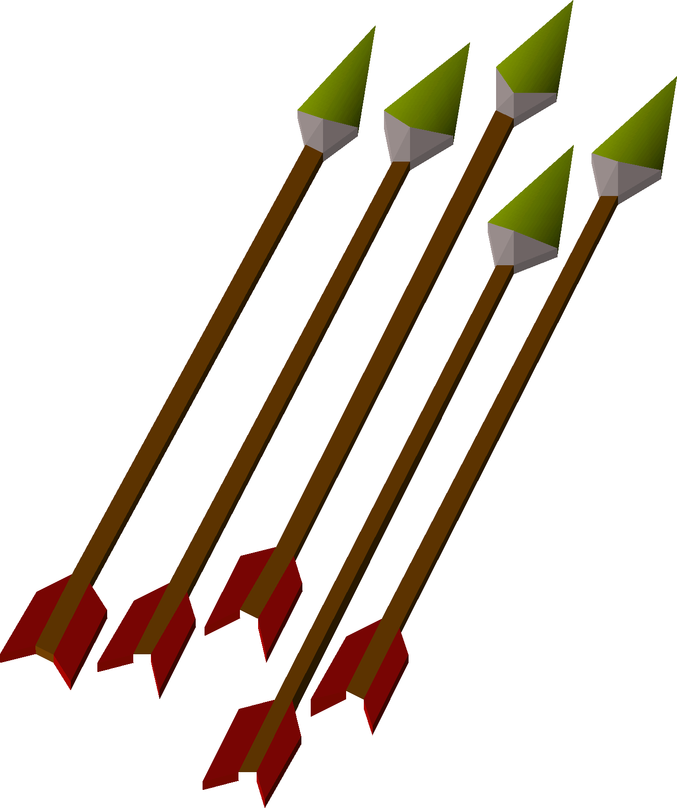 The Steel Arrow Is An Arrow Made Out Of Steel Arrowheads, - Old School Runescape (1377x1645)