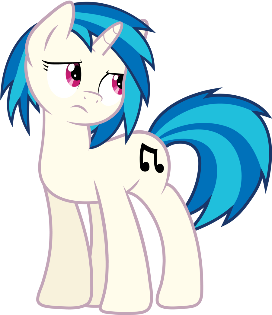 Vinyl Scratch By Shelmo69 Vinyl Scratch By Shelmo69 - Винил Скретч Png (900x1070)
