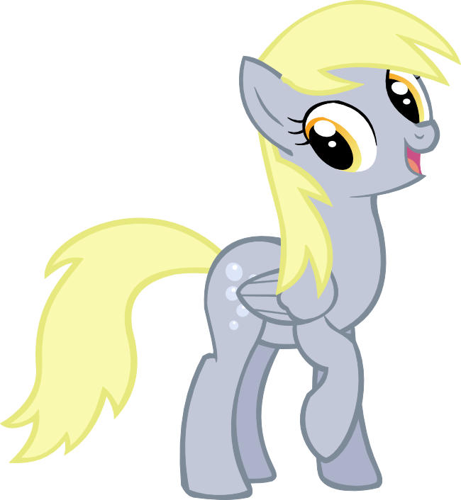 Vectorised Derpy Hooves By Drwhoovesde-d4trzkn - Derpy Hooves (650x706)