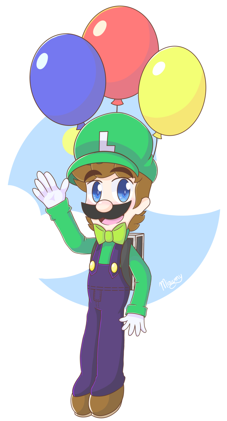 Heyitzzshanny 79 21 Luigi's Ballon World Hunt By Miaumy - Balloon (1024x1448)