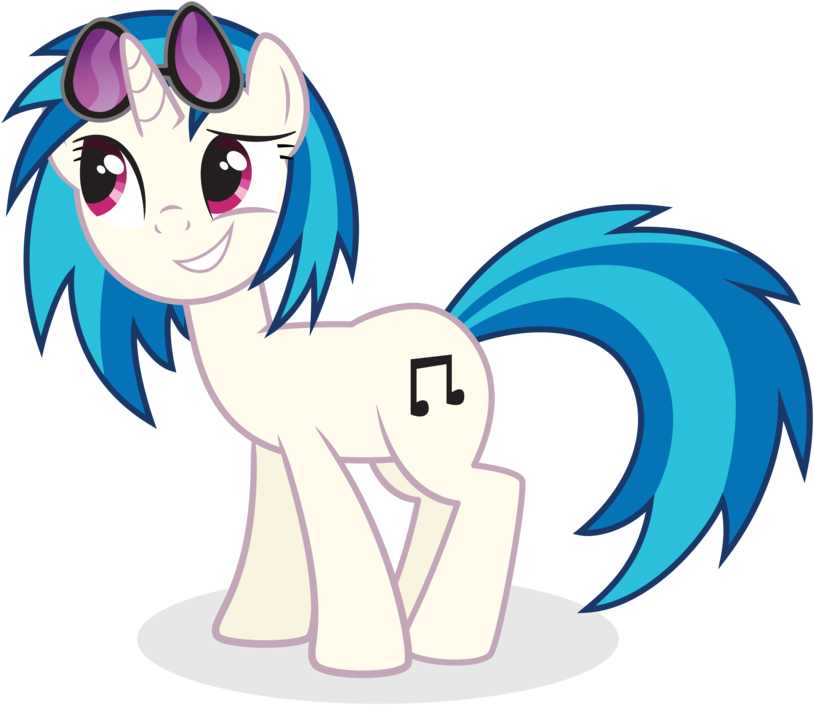 Vinyl Scratch By Juniberries - Mlp Vinyl Scratch Vector (900x730)