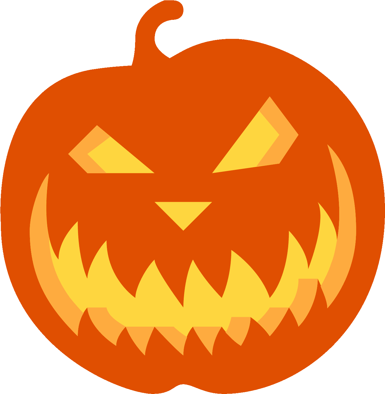 Jack O' Lantern Icon - Portrait Of A Man (1600x1600)