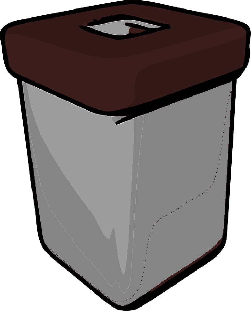 Trashcan, Bin, Garbage, Trash, Recycle Bin - Waste Container (800x994)