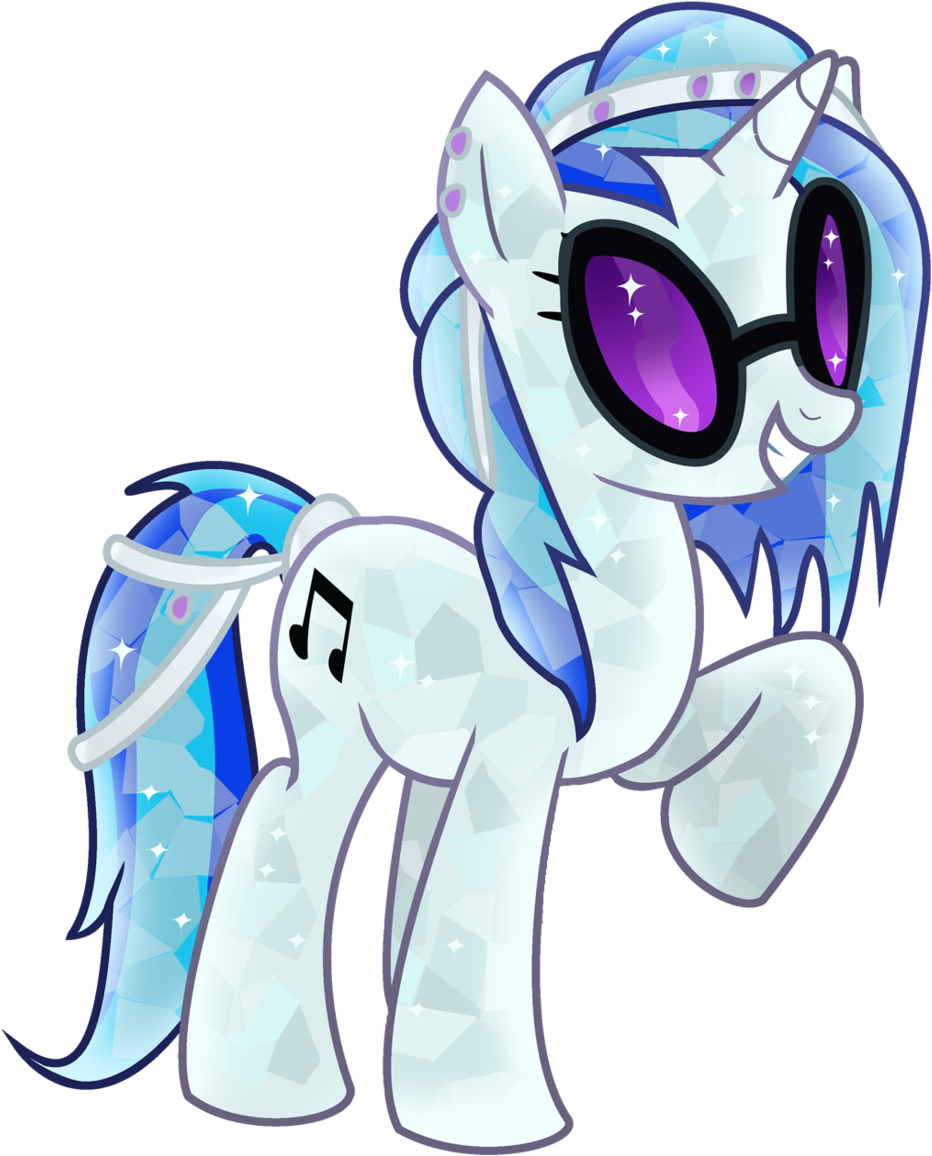 Crystal Vinyl Scratch By Ox Deso Xo-d5t5vsb - Phonograph Record (1024x1194)