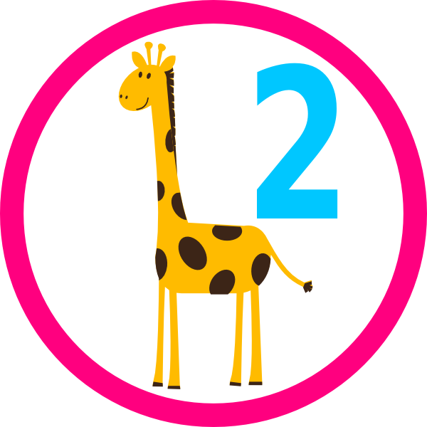 Giraffe Cupcake Topper 3 Clip Art - Best Gift - Im Going To Be A Bigsister 1 Hoodie/t-shirt/mug (600x600)