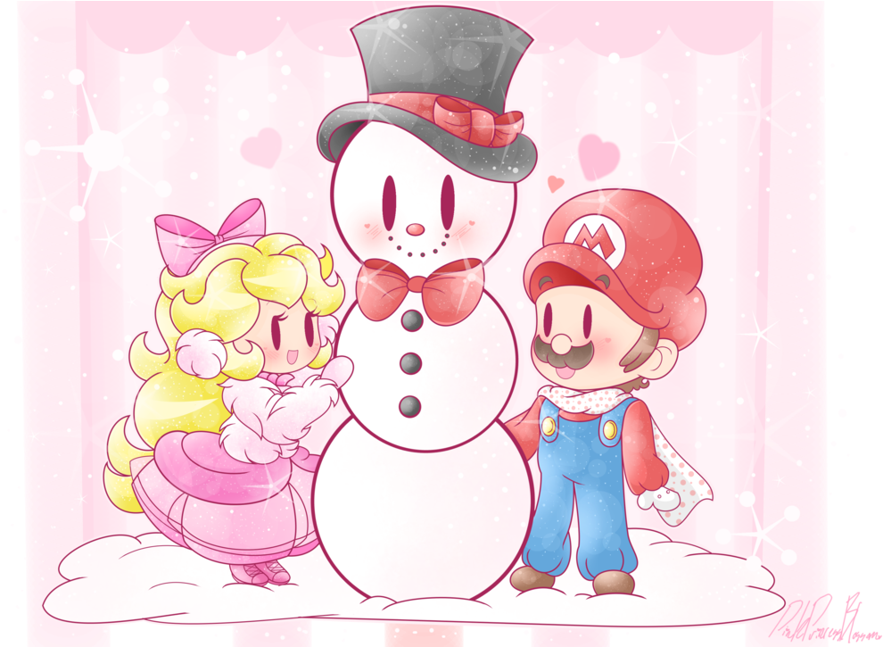 A Snowman Made With Love - Love (1024x724)