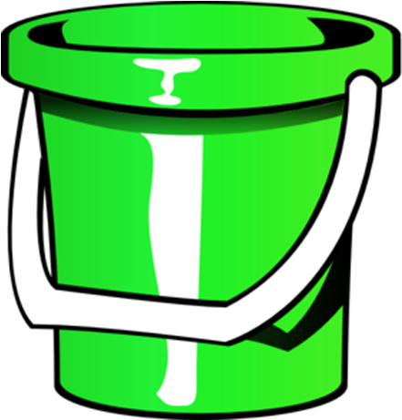 Pail Clip Art (500x522)