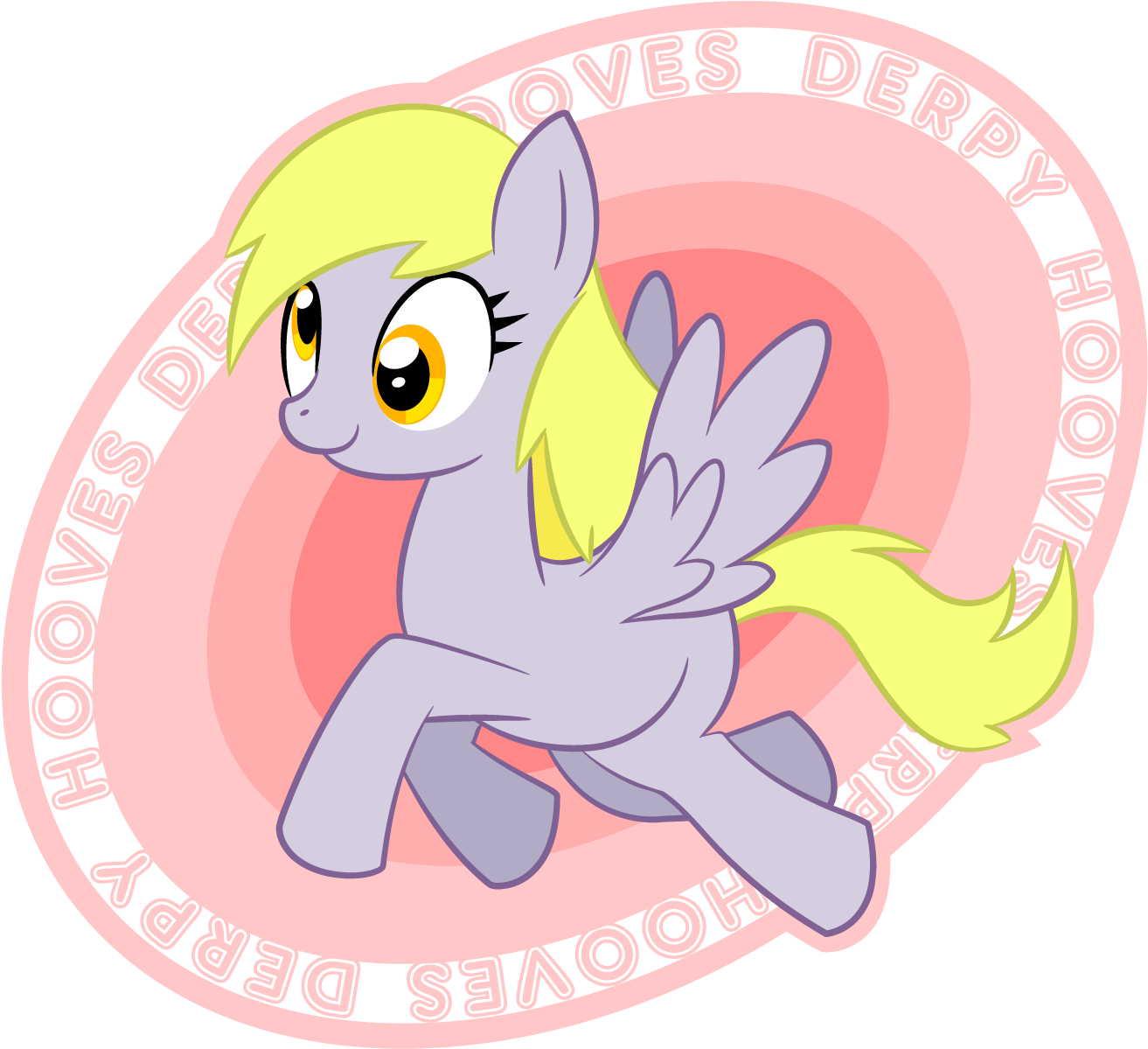 Derpy Hooves Pony Rainbow Dash Pink Mammal Cartoon - Pony (1327x1214)