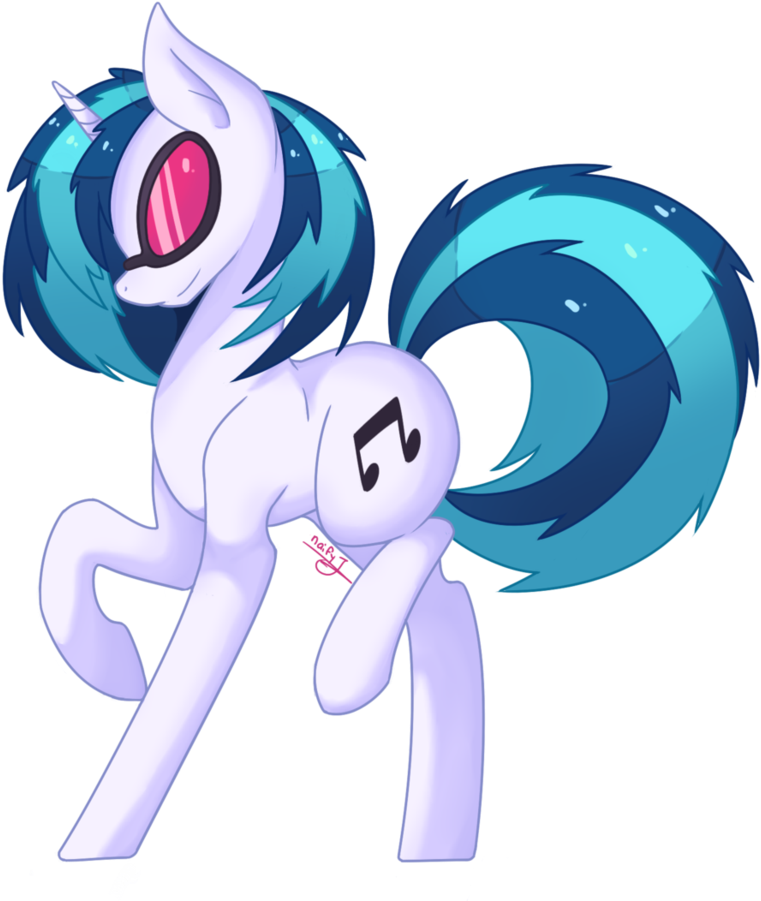 My Little Pony Vinyl Scratch - Vinyl Scratch Transparent (877x912)
