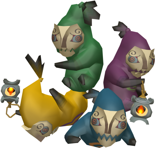 Crow Clipart Poe - Zelda Wind Waker Enemies (656x599)