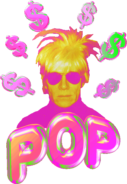 Andy Warhol Self Portrait (500x650)