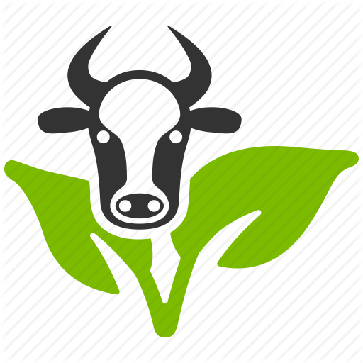 Ox Clipart Farming - Icono Vaca (512x512)