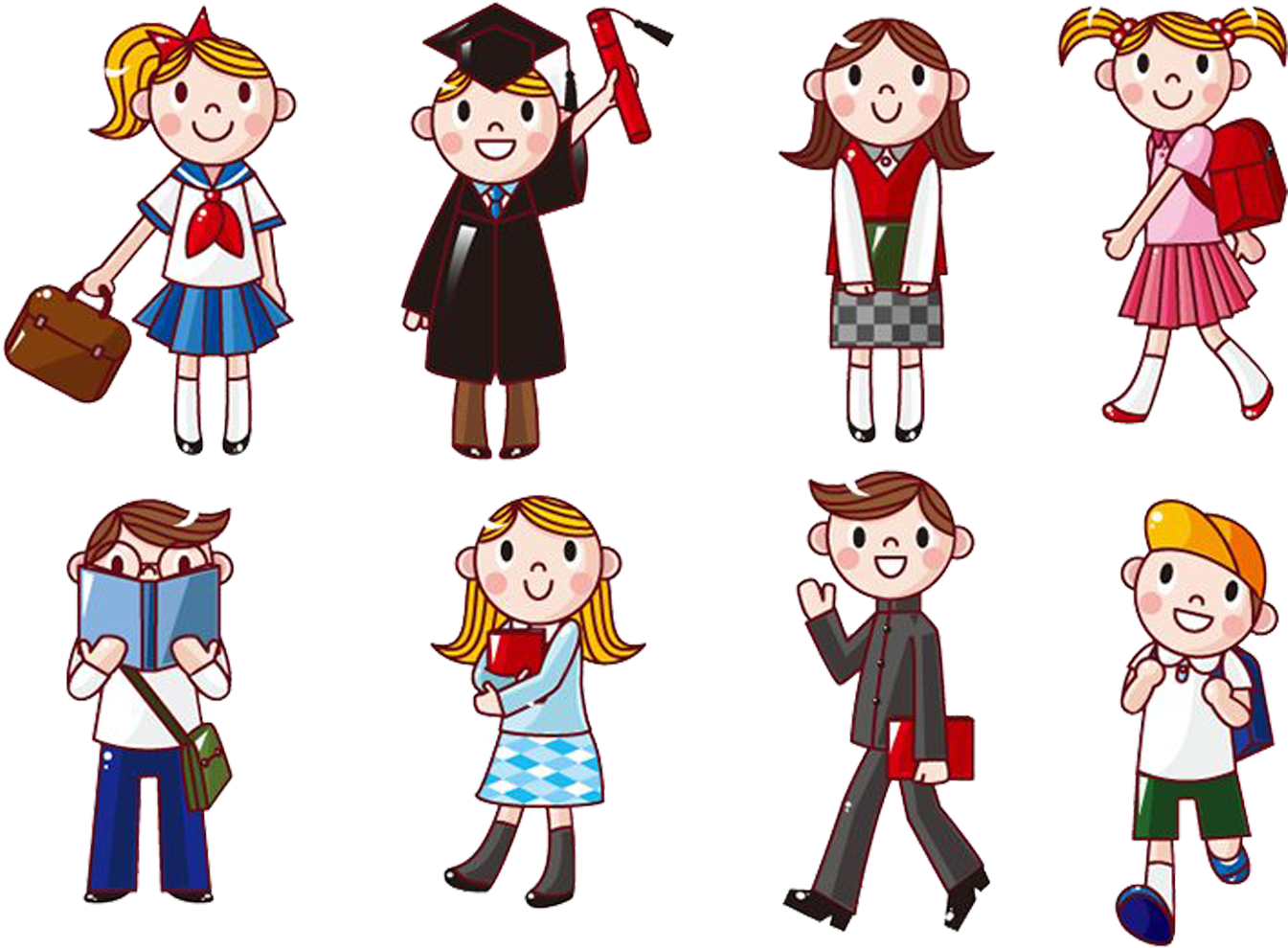 Student Cartoon Computer Icons Clip Art - Cartoon Student (1455x1124)