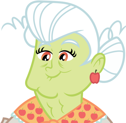 Digital Art Clip Art - Granny Smith (500x500)