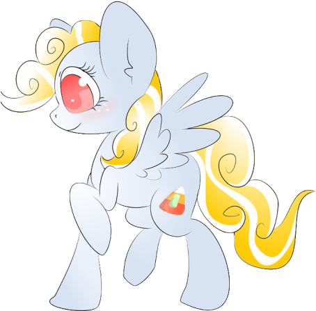 “this Is Candy Corn - Cartoon (500x483)