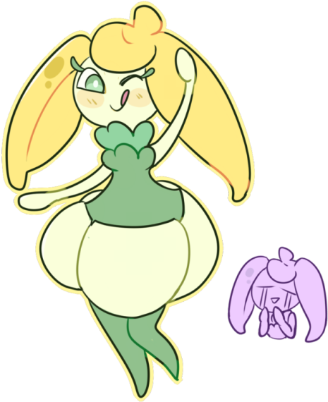 A Shiny Steenee Redesign It's Based Off The Bacupari - Cartoon (500x611)