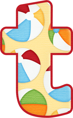 1ajss Poolparty Alpha1png - Alphabet (310x500)