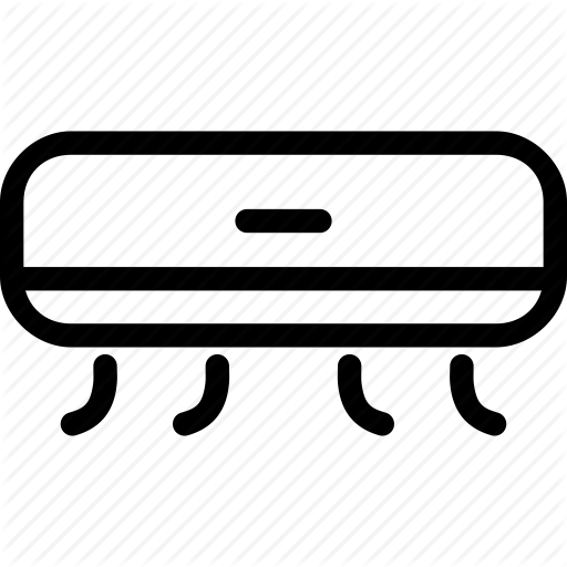Air Conditioner Clipart Transparent - Air Conditioner Icon Free (512x512)