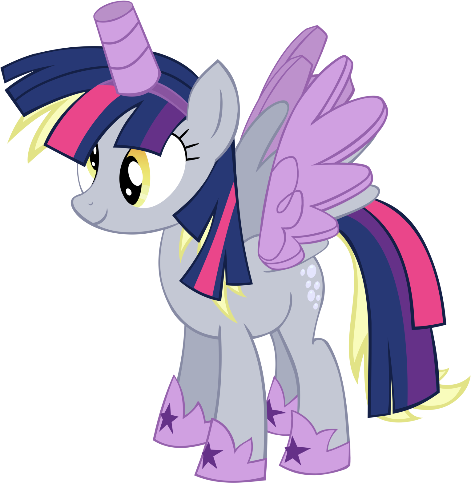 Princess Twilight Costume Vector By Greenmachine987 - Derpy Nightmare Night Costume (1600x1600)