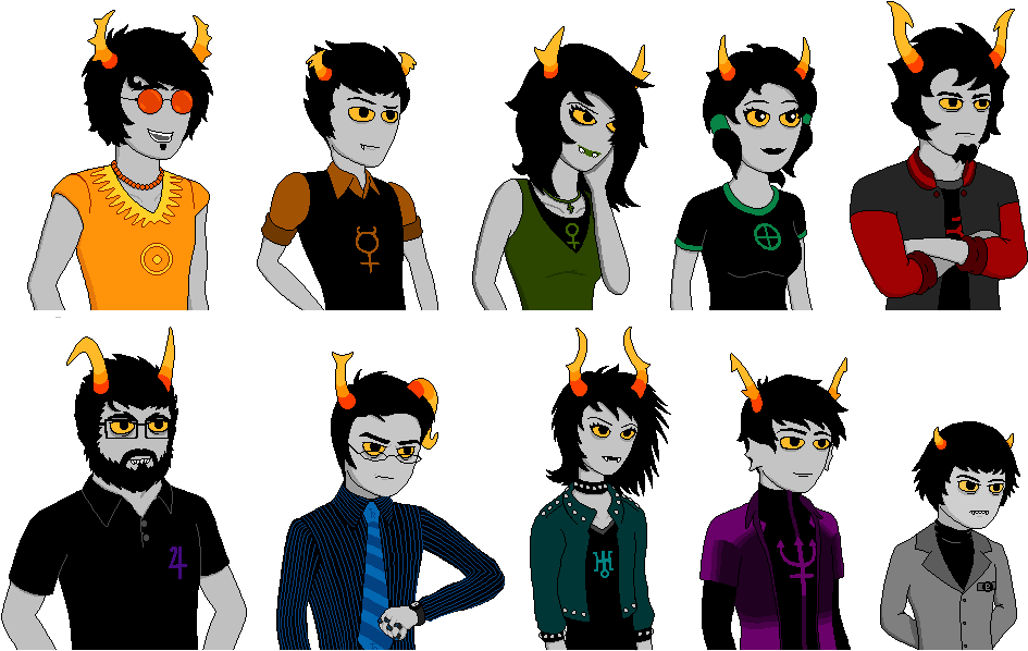 Cancer Clip Art At Clker - Homestuck Troll Ocs (973x622)