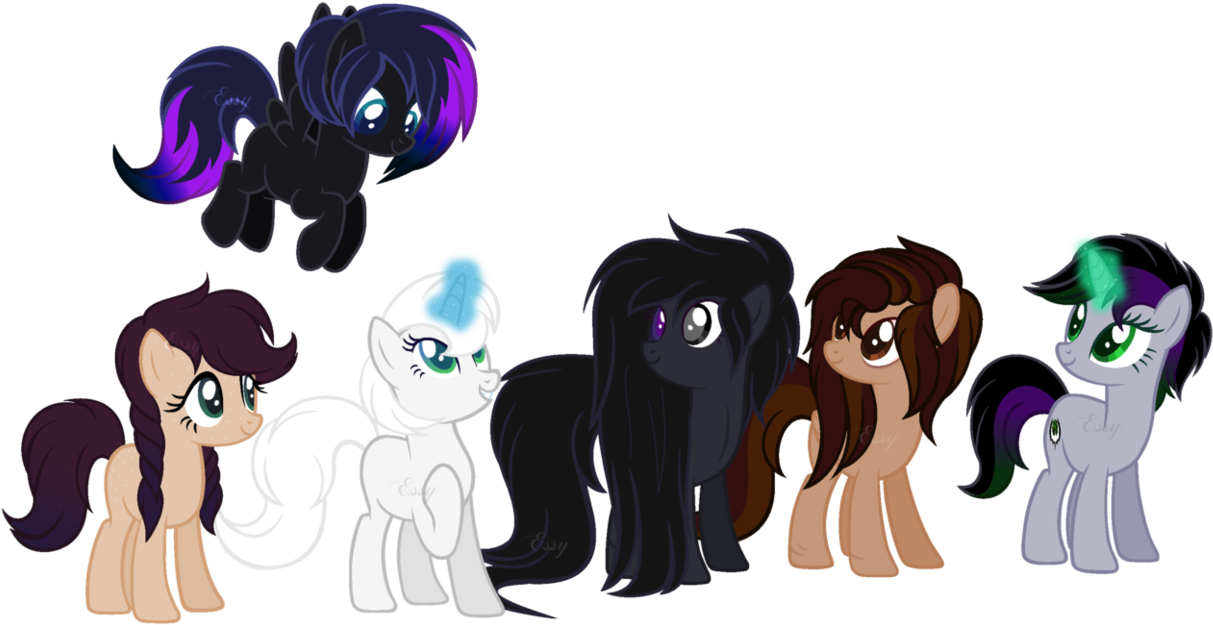 Alternative Mane Six By Spiritualpresence - Mlp Oc Mane Six (1231x649)