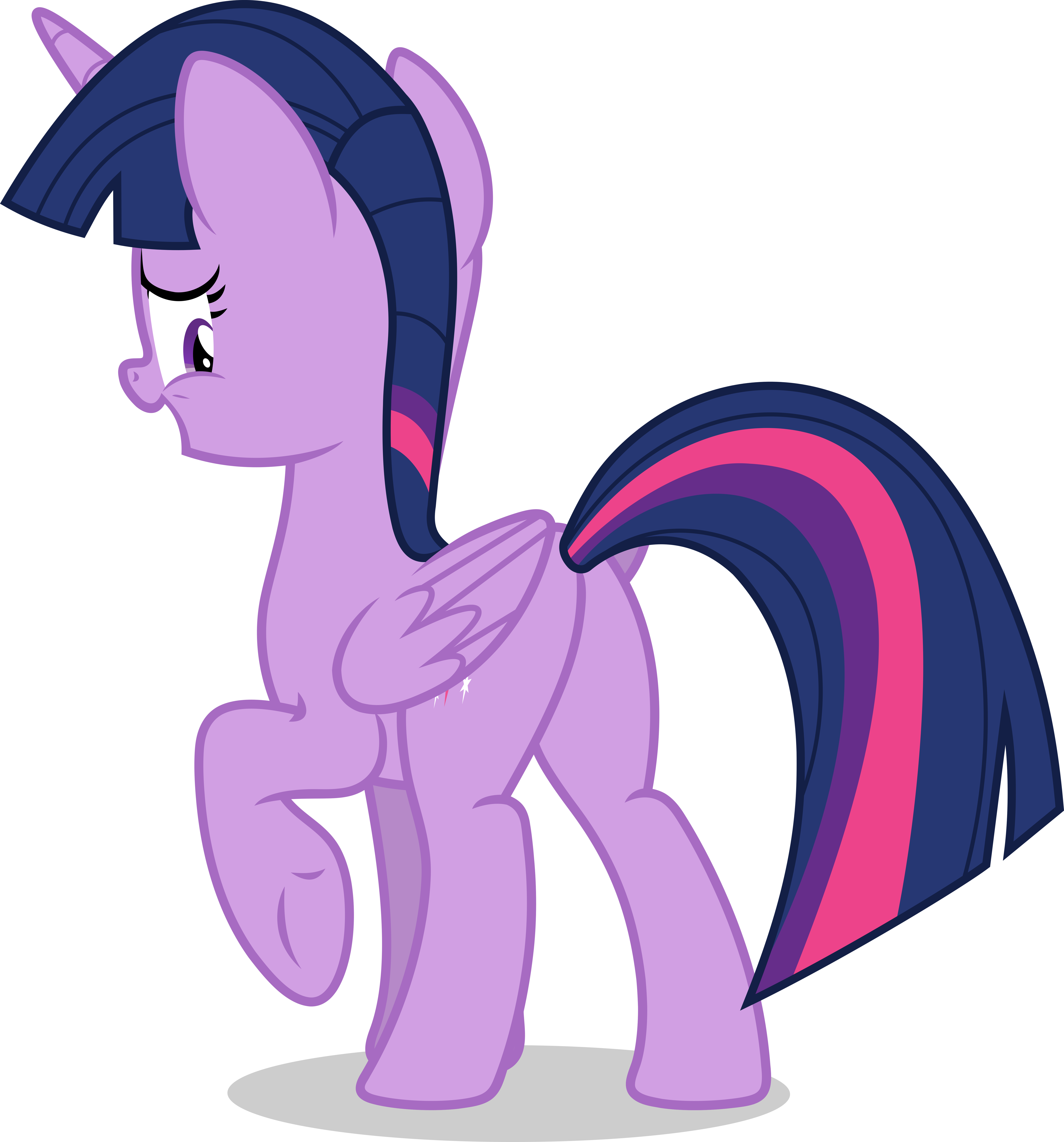 Mlp Fim Twilight Sparkle Vector By Luckreza8 - Mlp Fim Twilight Sparkle Vector By Luckreza8 (7000x7510)