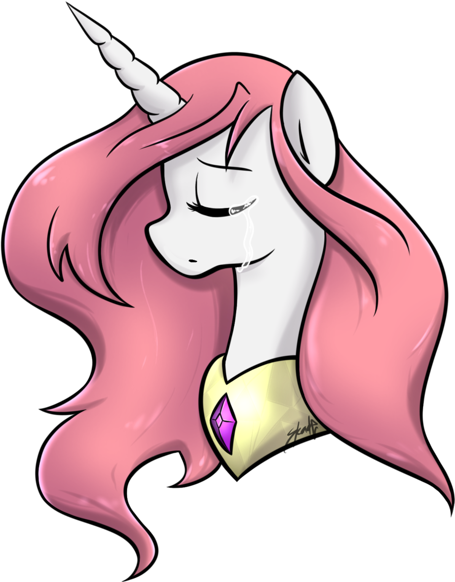 Midnightpremiere, Bust, Crying, Eyes Closed, Jewelry, - Cartoon (1024x1214)